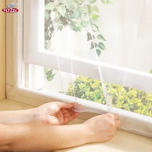 2 self adhesive mosquito window screen